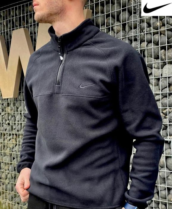 Топова фліска флісова кофта Nike чоловіча. Осінь-зима