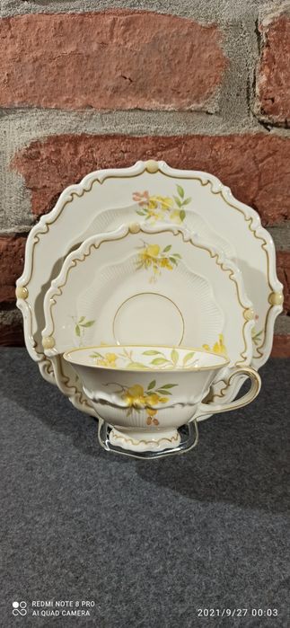 Porcelana SORAU Carstens KAVALIER TRIO Żary Filiżanka Kolekcjonerska