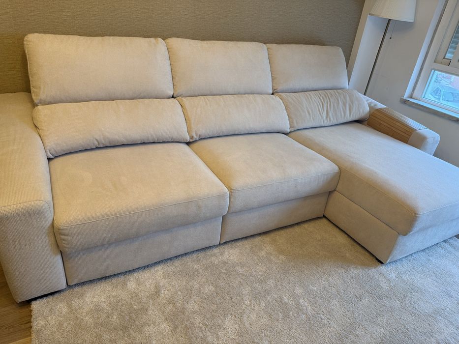 Sofa Keen Chaise Long Gato Preto