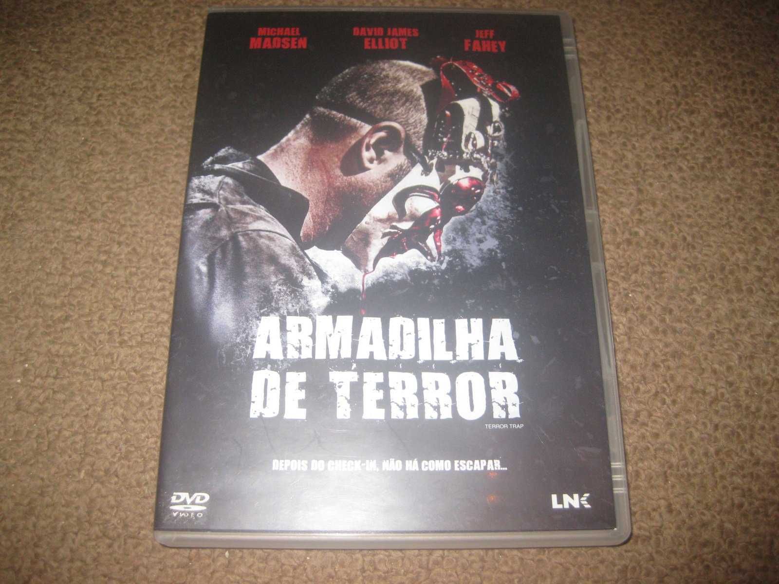 DVD "Armadilha de Terror" com Michael Madsen/Raro!
