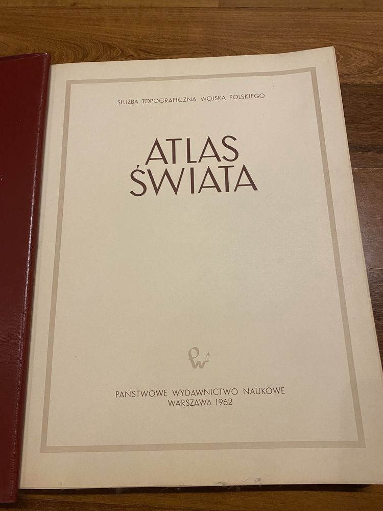 Atlas Świata PWN 1962