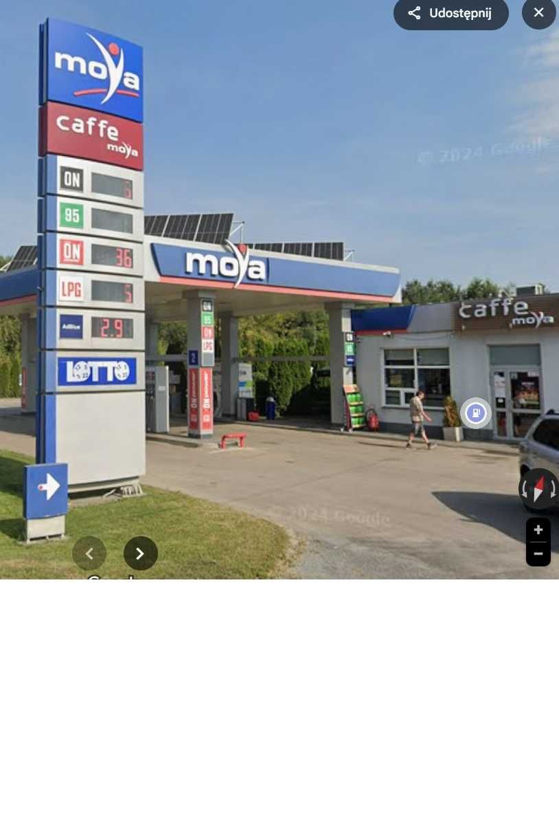 Pylon cenowy stacja paliw