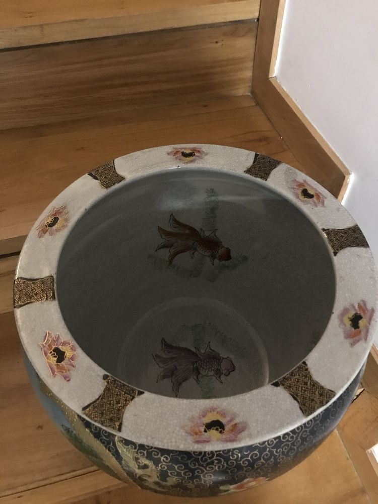 JARRÃO vintage safari africano /VASO chines anos80-90