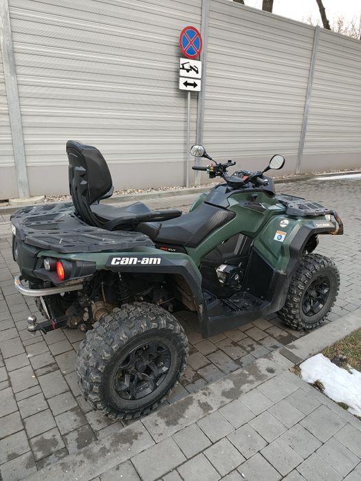 CAN-AM OUTLANDER Xu+ 650 Max,62HP,2021r, 3170km/119Mth, ZADBANY