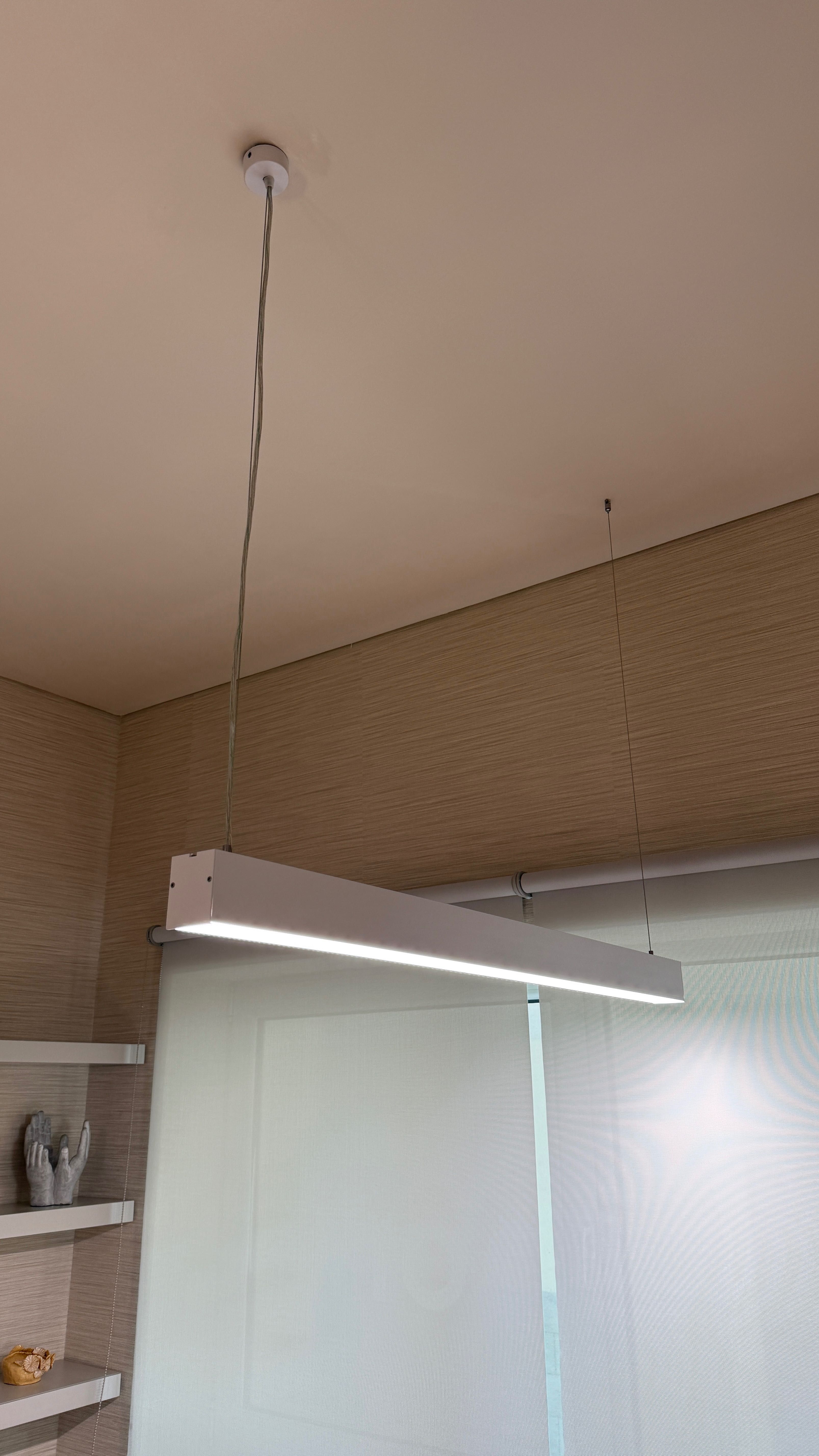 Candeeiros teto branco LED
