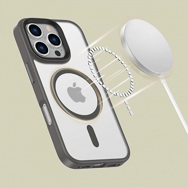 Etui Tech-Protect MagMat MagSafe na iPhone 16 Pro - tytanowe