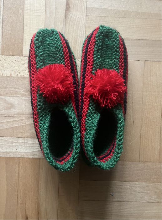 Kapcie świąteczne męskie