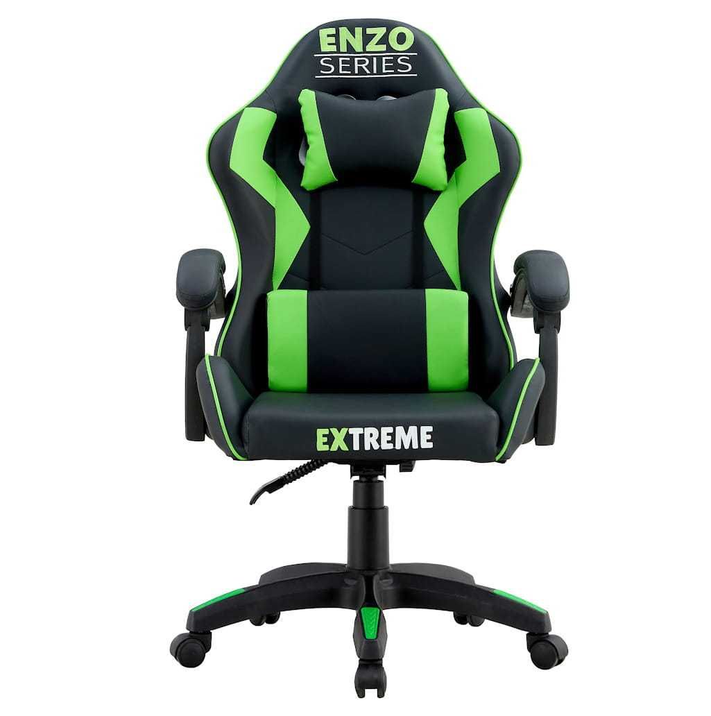 Nowoczesny Fotel Gamingowy dla Gracza Extreme ENZO Green