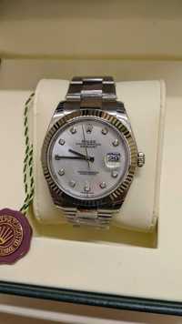 Rolex Datejust 41mm White Oyster 904L Cal.3235 Ref.126334 в наявності