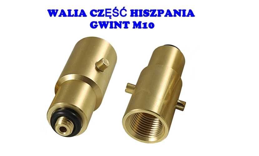 Adapter tankowania LPG z POLSKA do HOLANDIA ANGLIA FRANCJA gwint M10