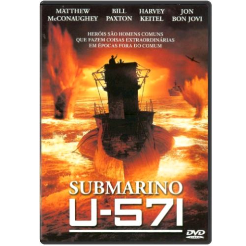 DVD - Submarino U571 - FILME