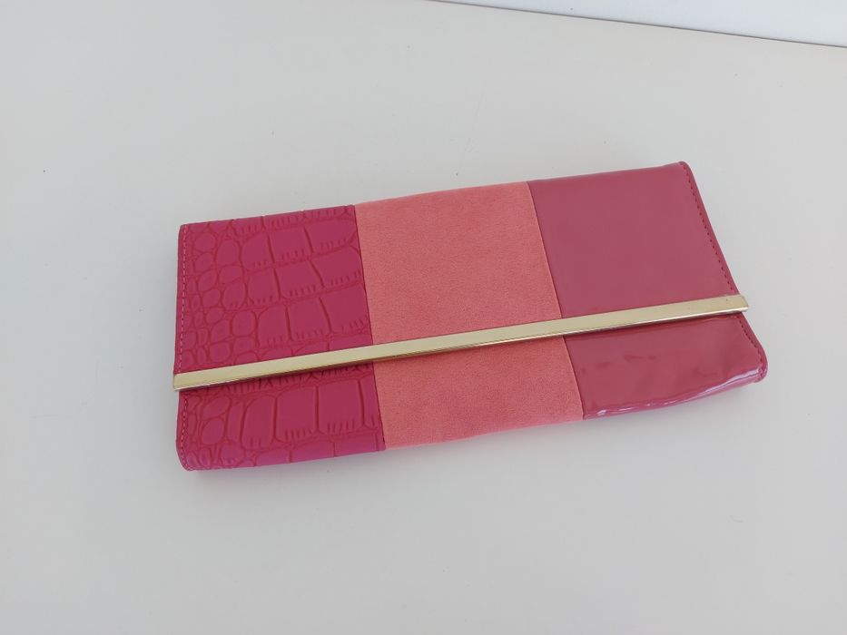 Torebka kopertówka różowa NOWA