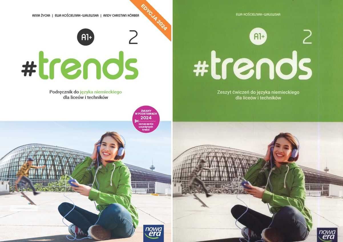 #Trends 2 Lo Język Niemiecki Podręcznik + Ćwiczenia