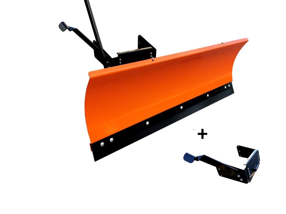 Pług Śnieżny z adapterem do kosiarki traktorka HONDA STIHL Husqvarna