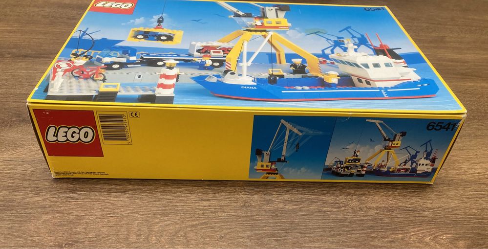 Nowy Lego System 6541 Intercoastal Seaport / port morski z 1991 r.