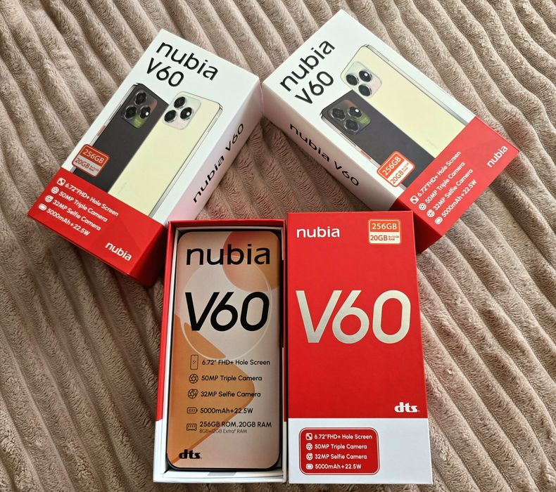 ‼️Смартфони ZTE Nubia V60 8/256Gb. NFC‼️GLOBAL/НОВІ/запаковані‼️