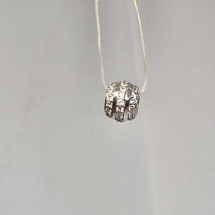 Підвіска - шарм з білого золота. Новий. Бренд Sova.