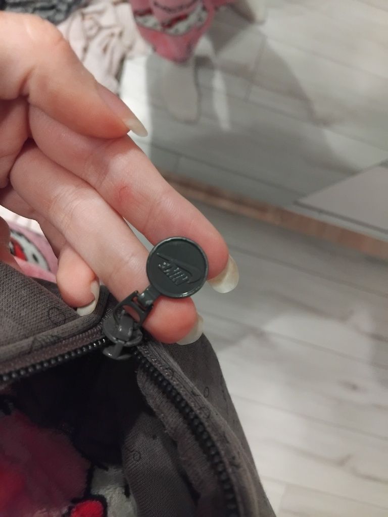 Bluza z nike szara