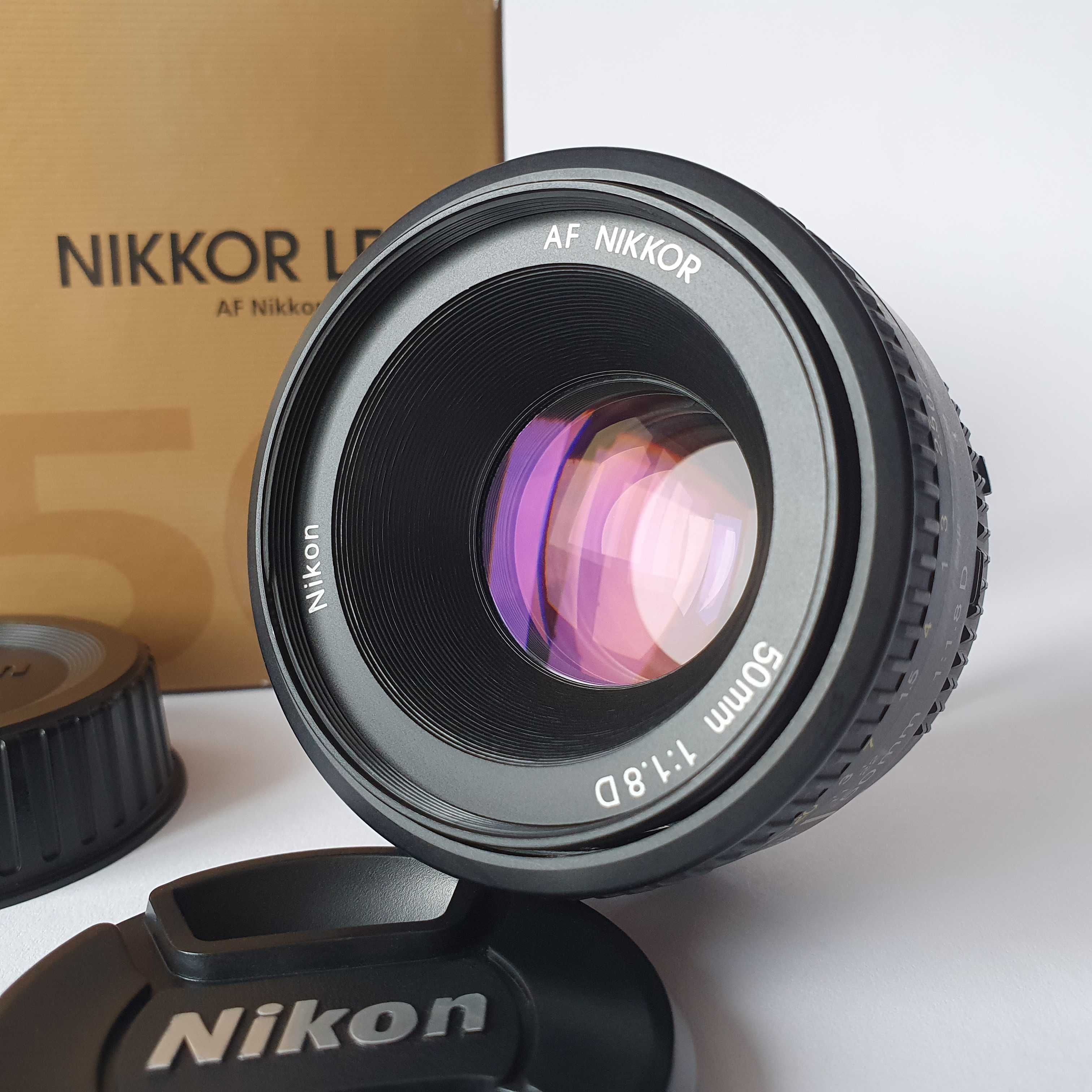 Nikon af Nikkor 50mm 1.8D Идеальное состояние