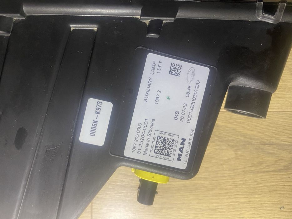 Противотуманна фара MAN TGX