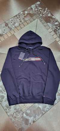 TH Tommy granatowa męska bluza dresowa premium XXL