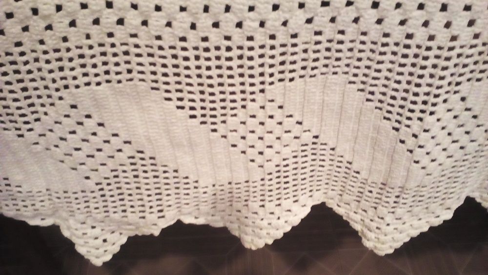 Colcha em crochet