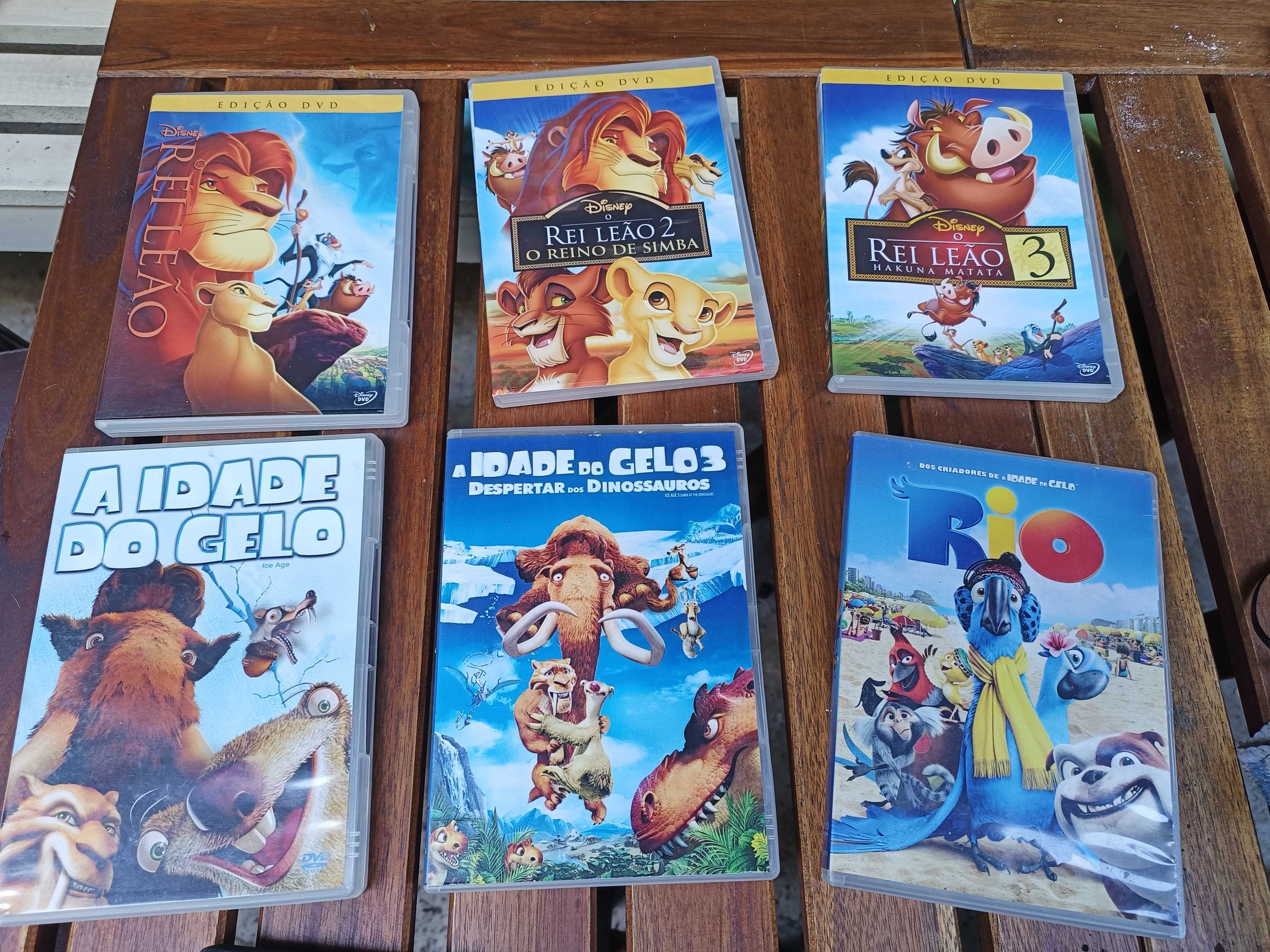 DVD variados criança