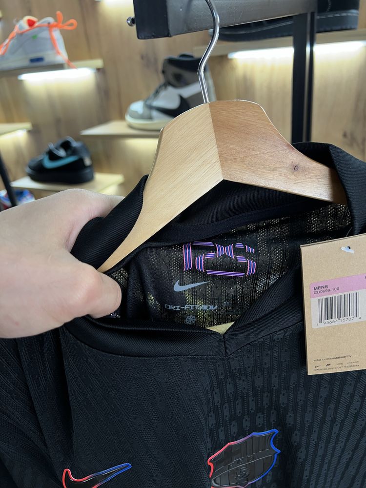 Футболка Nike x Travis Scott x Barcelona Logo Black