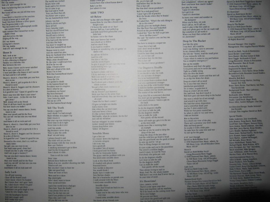 Платівка DAVID LEE ROTH -A Little Ain't Enough- 1991 *Оригінал (NM/NM)