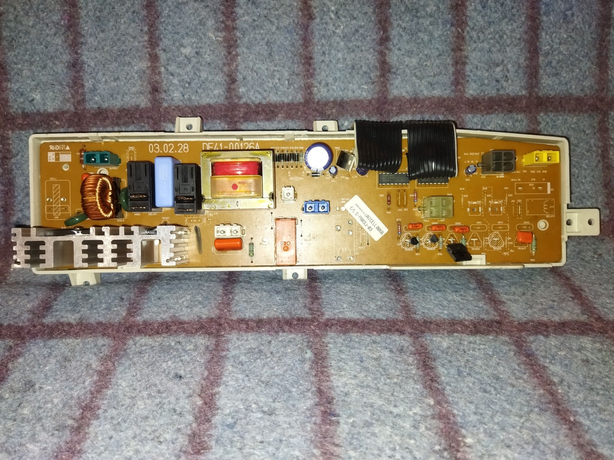 Модуль (плата) управления Samsung DE41-00126A