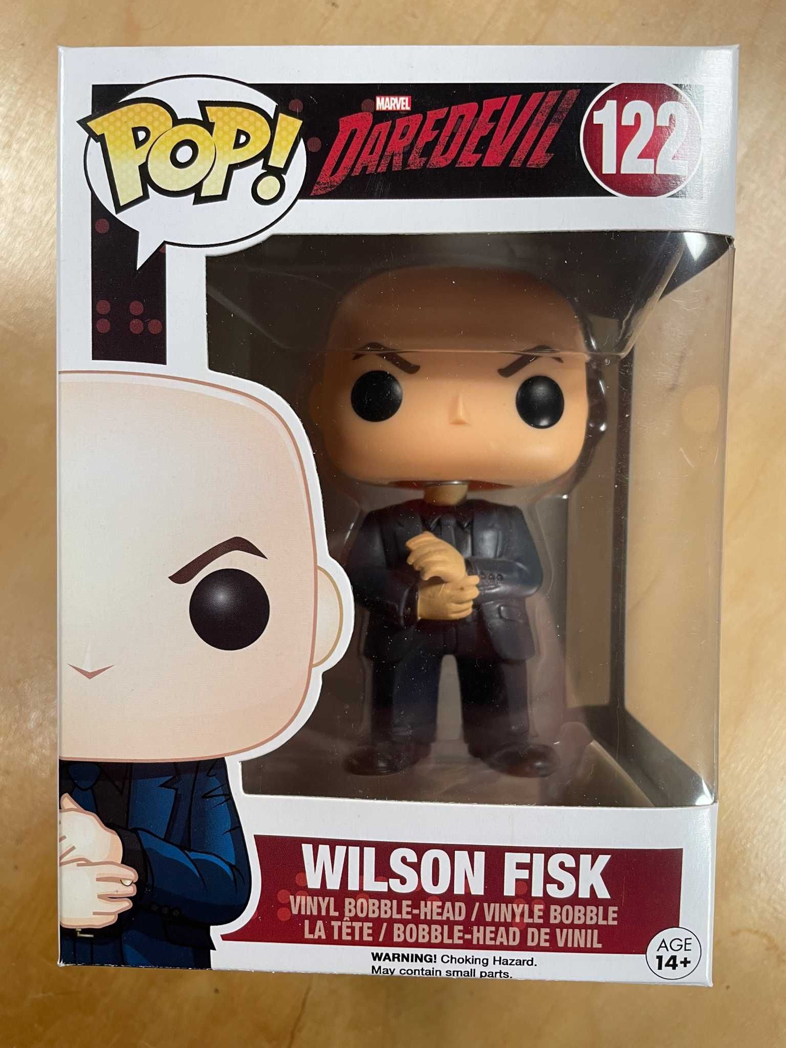 Funko pop Wilson Fisk 122 Daredevil z protektorem