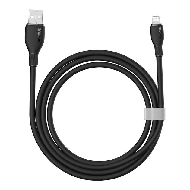 Кабель з чіпом Baseus 1.2M USB to Lightning 2.4A Швидка Зарядка iPhone