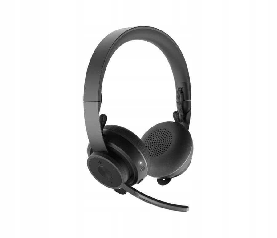 Bezprzewodowe słuchawki z mikrofonem Logitech Zone 900