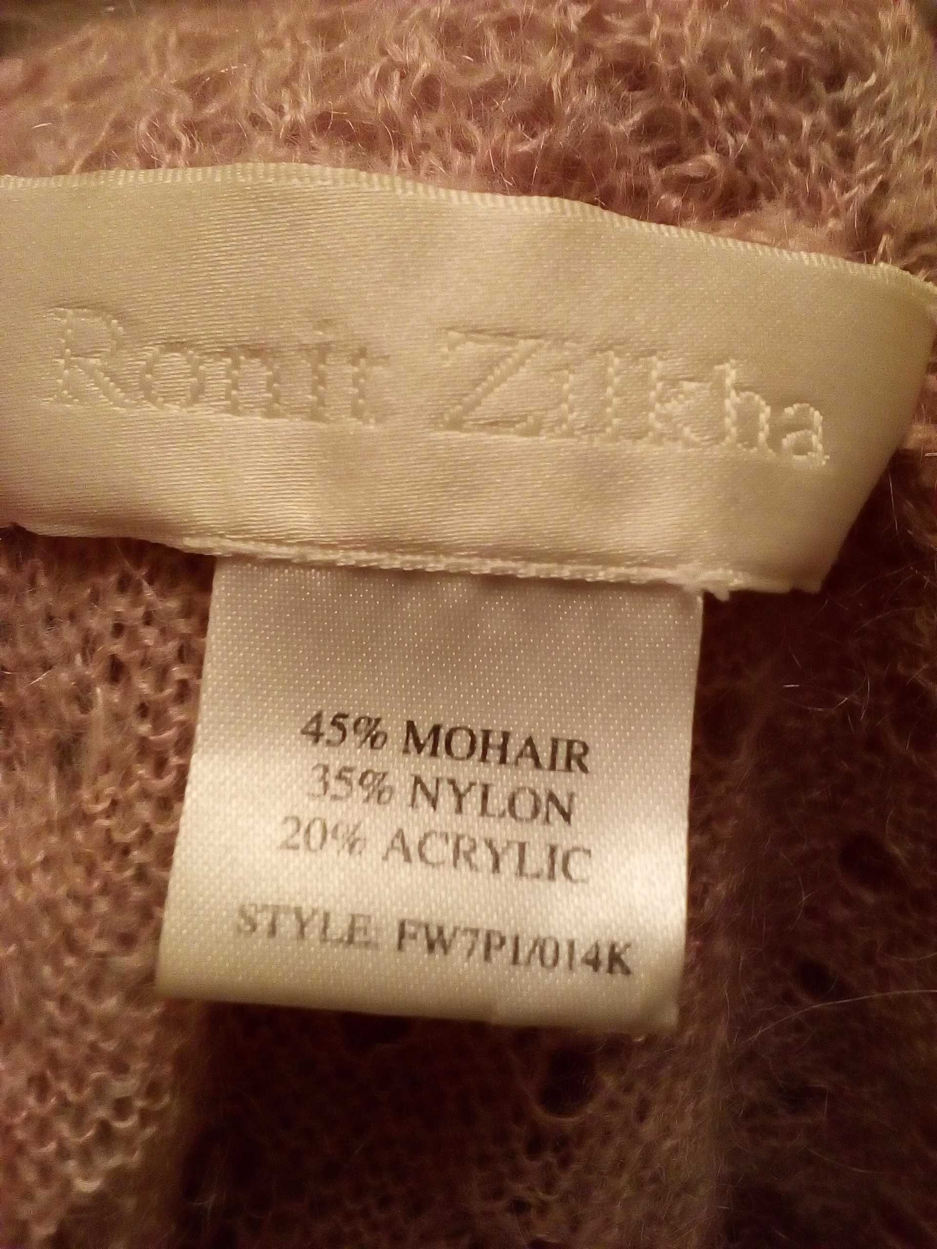 Дизайнерский шарф палантин Ronit Zilkha 125х30 45% мохер