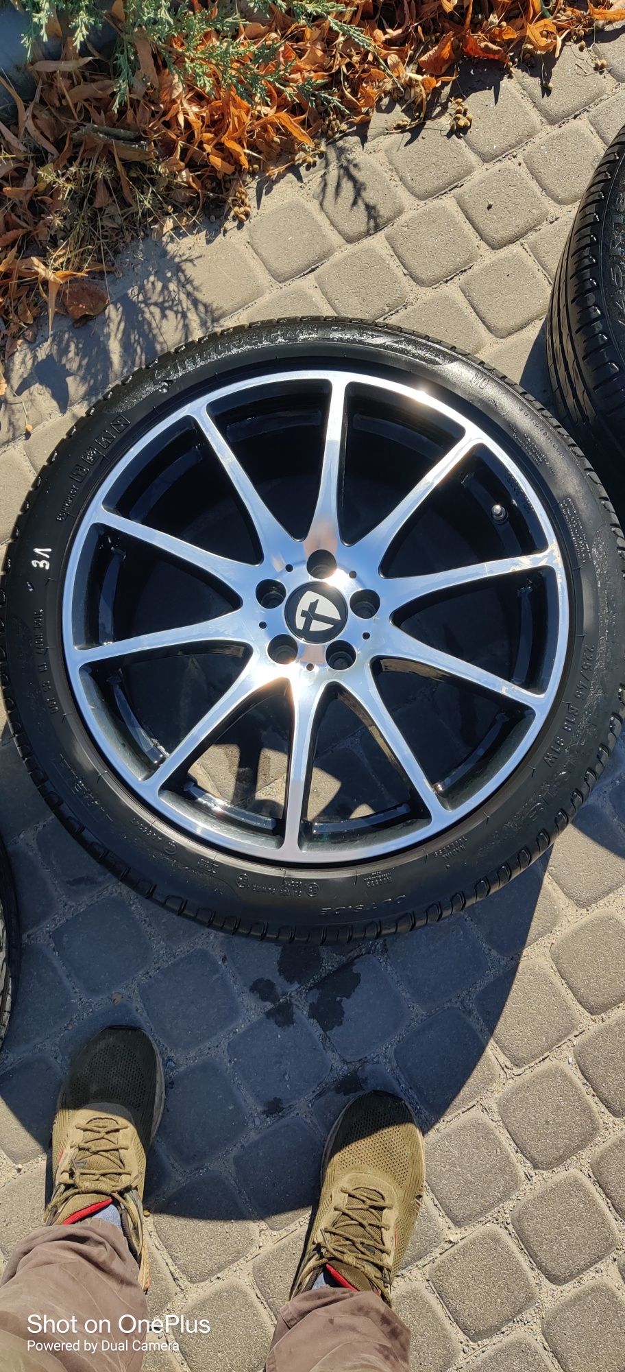 ДИСКИ 5*100 TOMASON TN1 ВР с резиной Pirelli