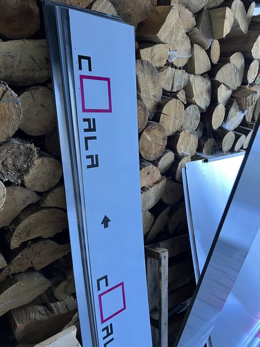 Dibond 3mm alu 180x28cm większa ilość