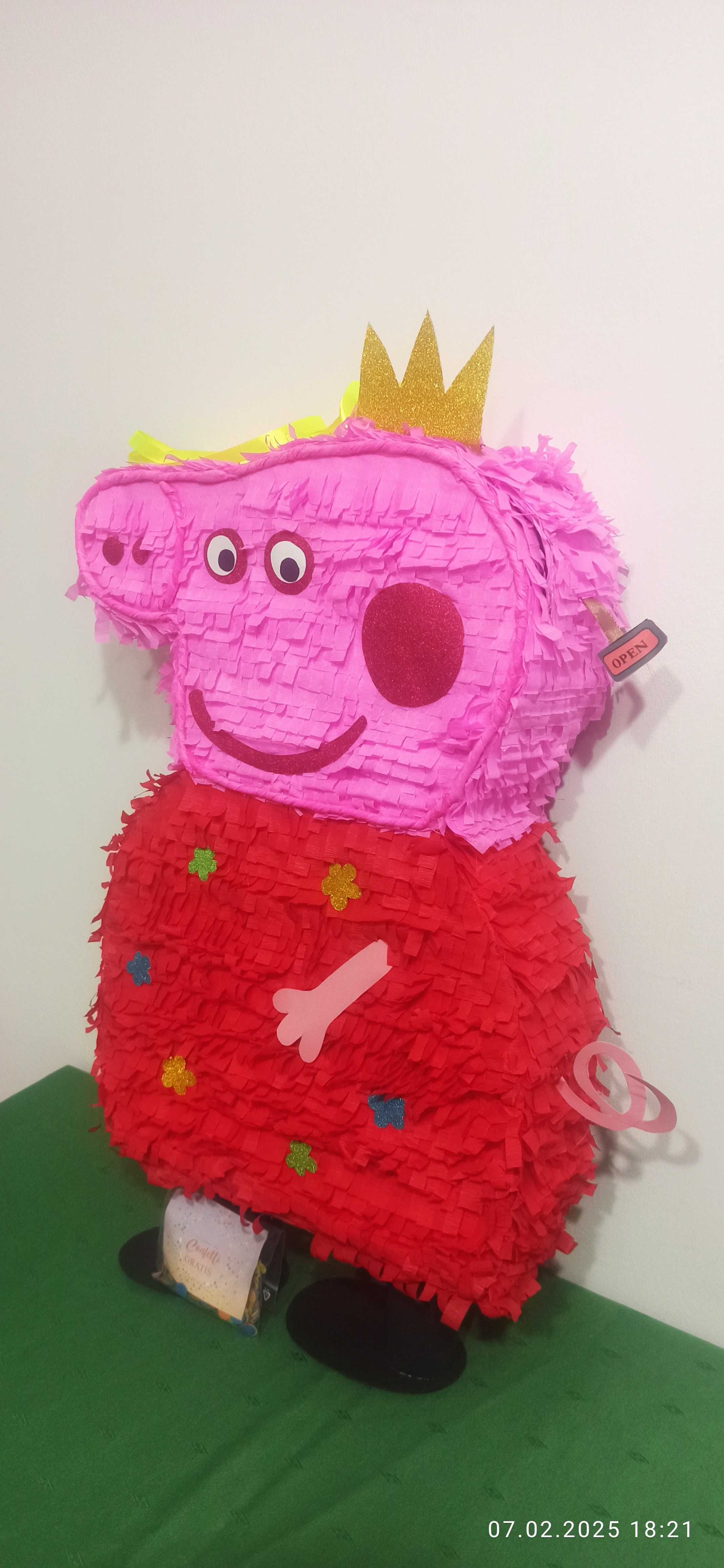 Piniata Świnka Peppa na urodziny dla dzieci!!!