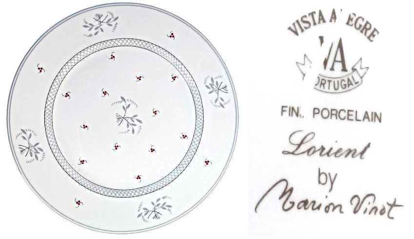 Loiças-Vista Alegre Porcelanas–Serviços, Terrinas, EMA, Peças Diversas