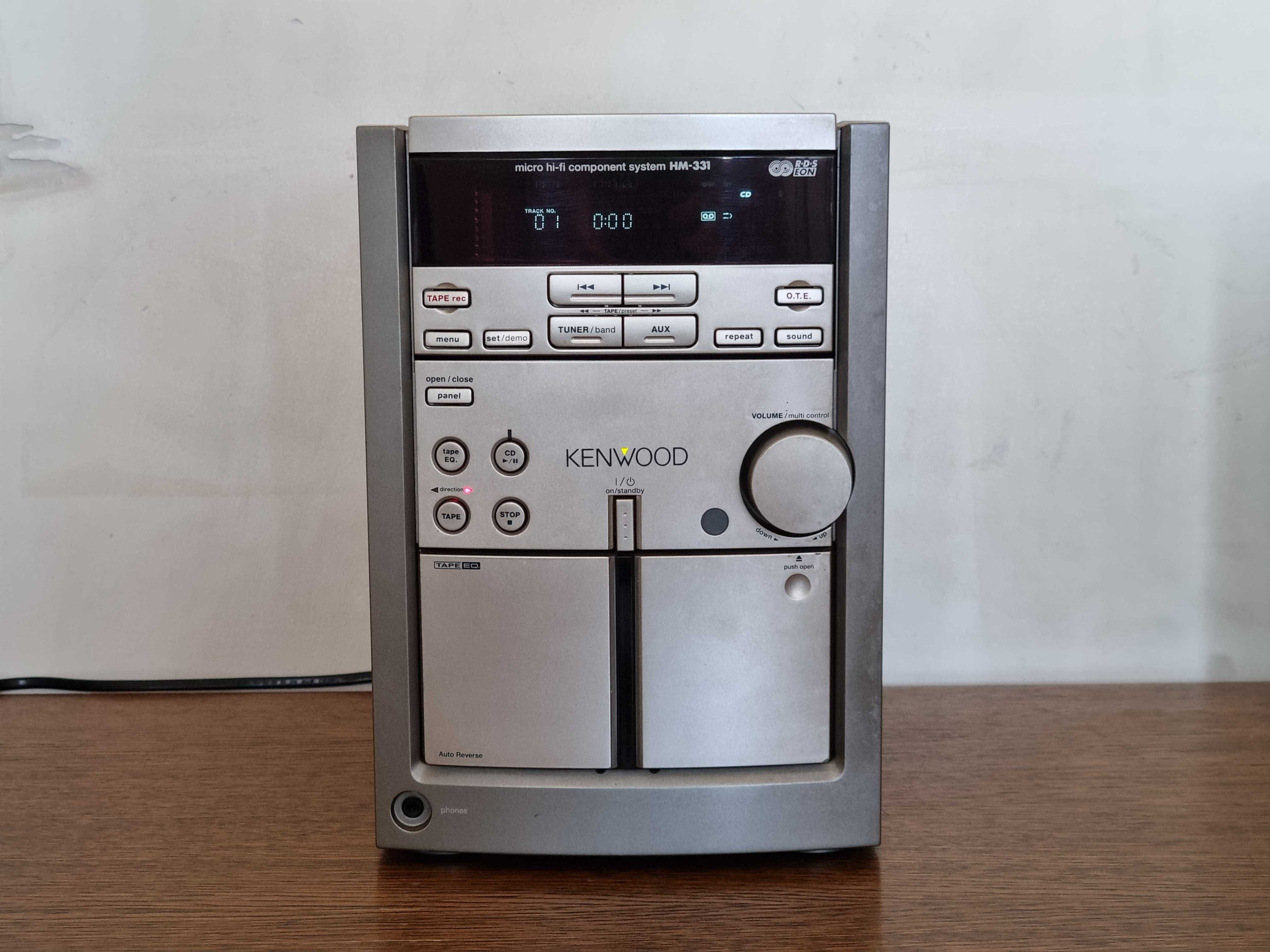 Wieża KENWOOD + 2 głośniki KENWOOD vintage
