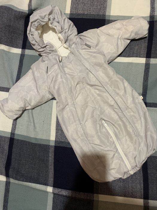 Зимовий  Reima 2 в1 комбінезон-конверт 68-74