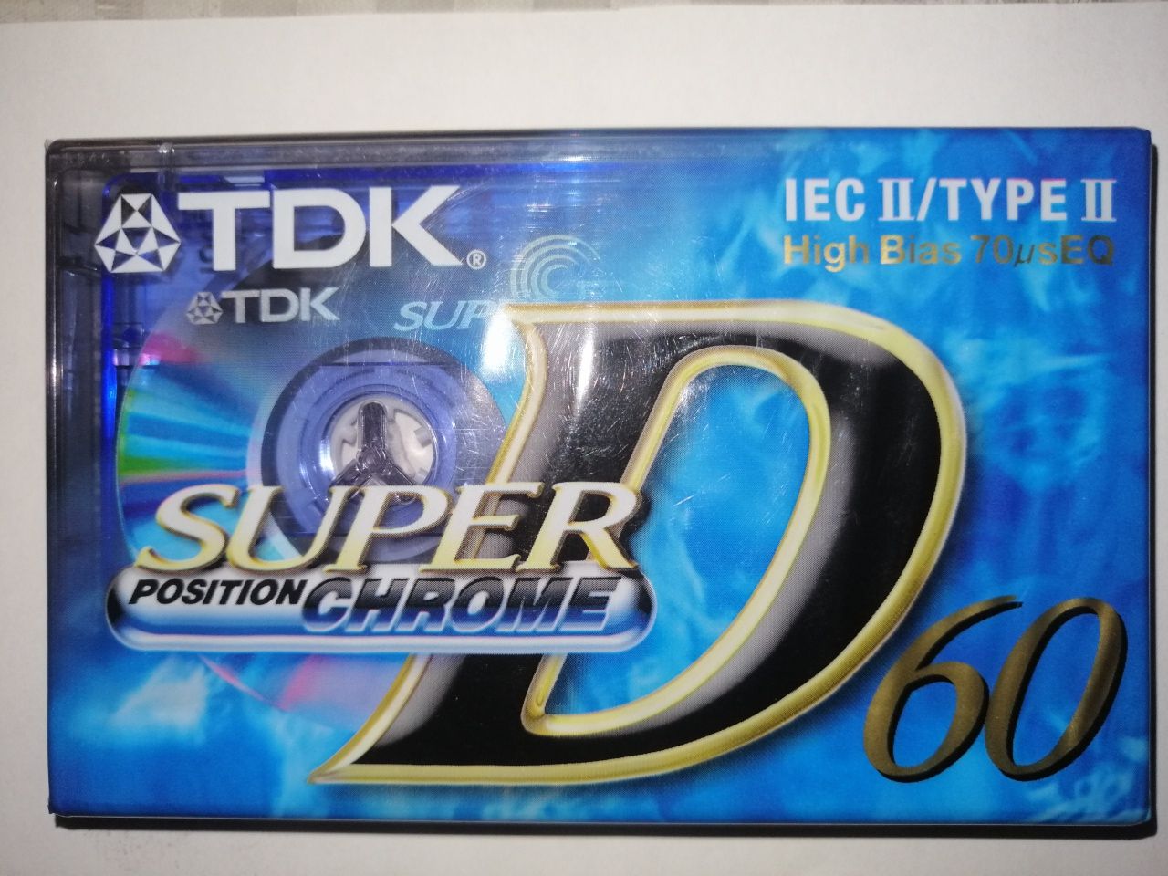Kaseta magnetofonowa 60 min TDK type II super position chrome