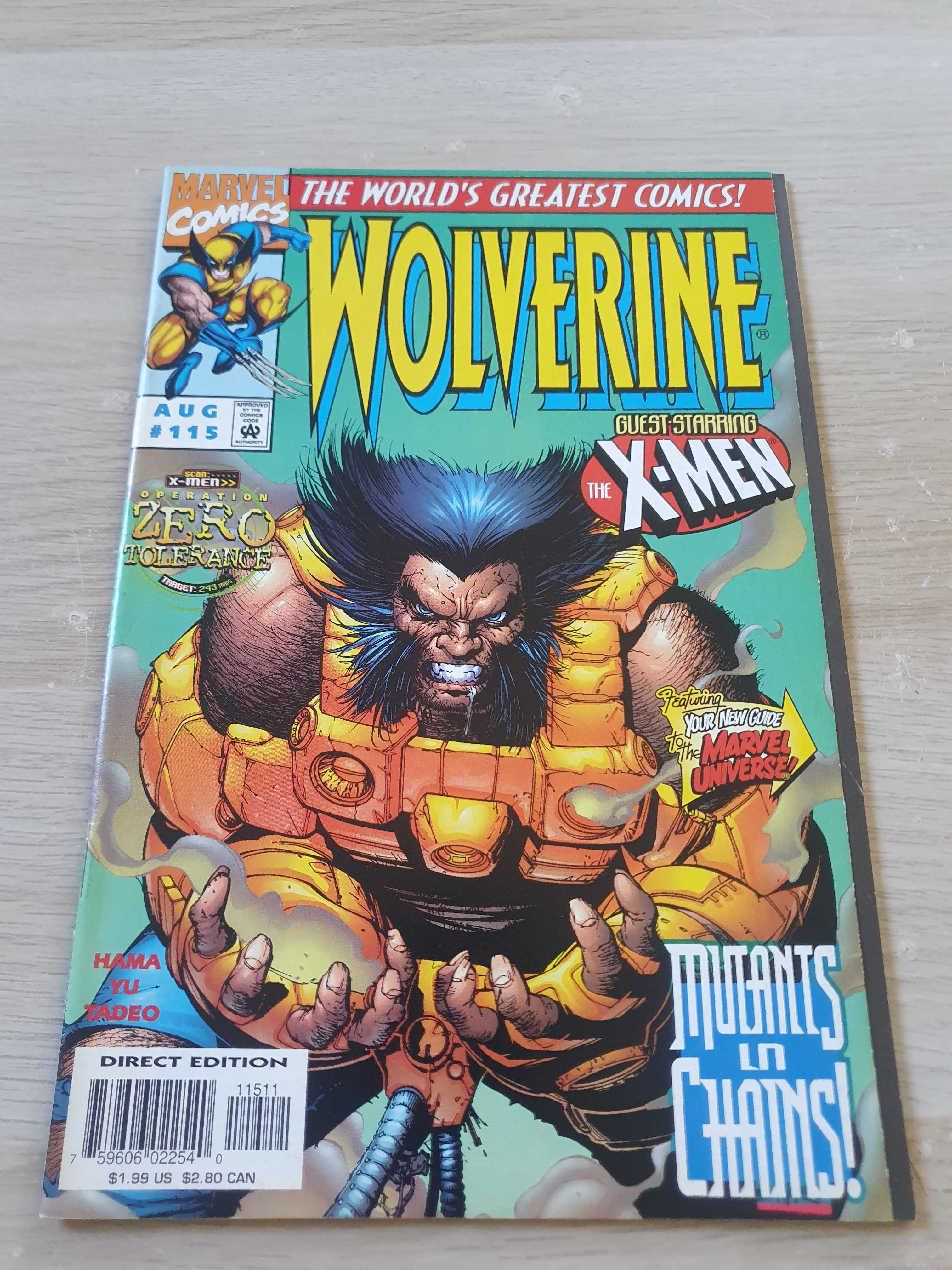 Wolverine vol. 1: 115-117 (1997) - Zero Tolerance (ZM24)