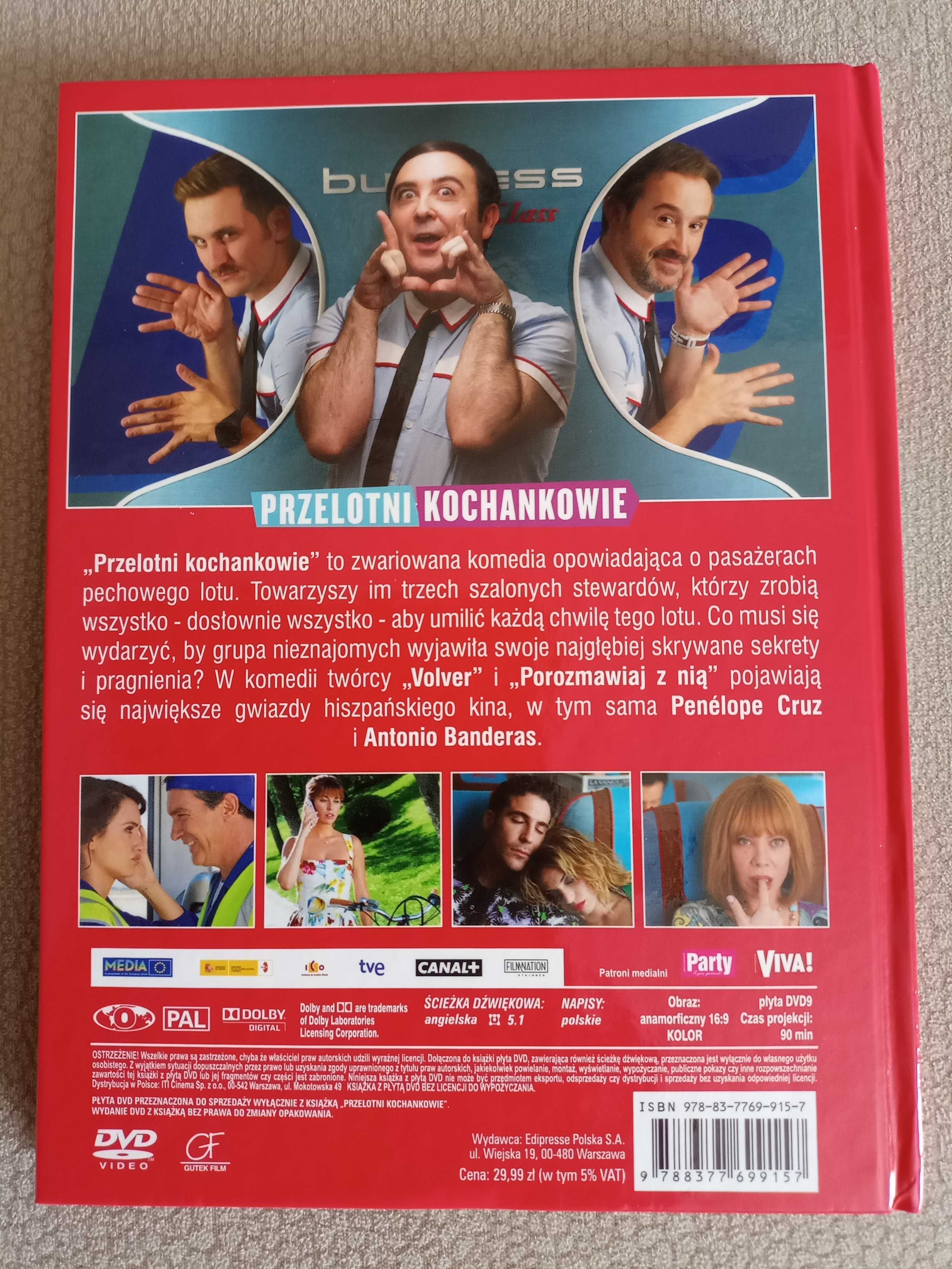 "Przelotni Kochankowie" - książka z filmem DVD