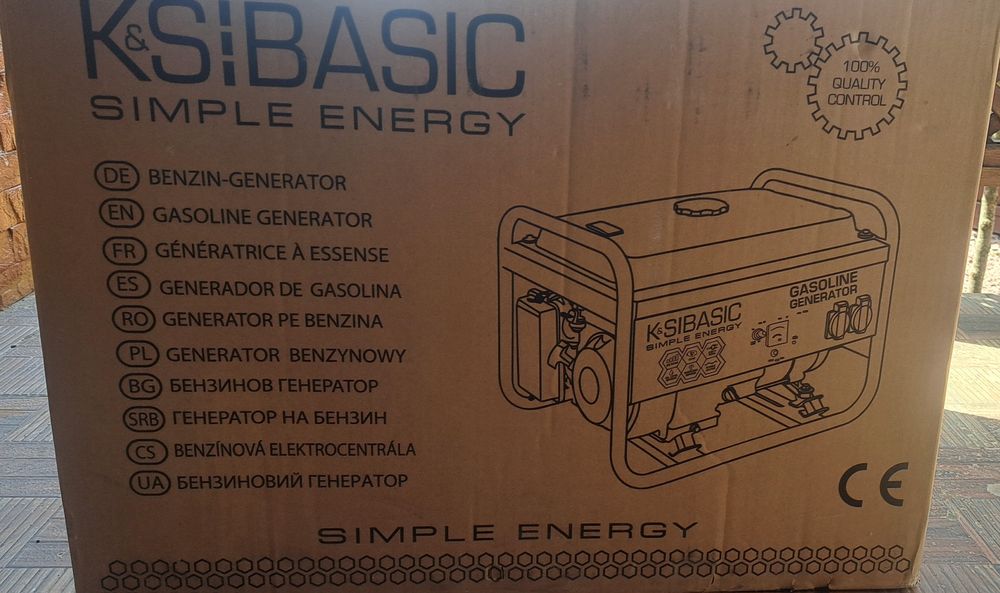 Генератор бензиновий Konner&Sohnen BASIC KSB 2200A 2 кВт