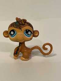 Lps Littlest Pet Shop małpka małpa wzorki Hasbro oryginał 2007