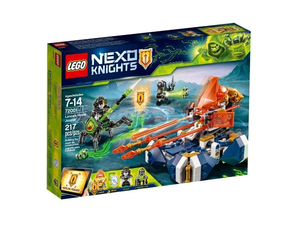 Klocki LEGO Nexo Knights Bojowy poduszkowiec Lance'a 72001 Stan bardz