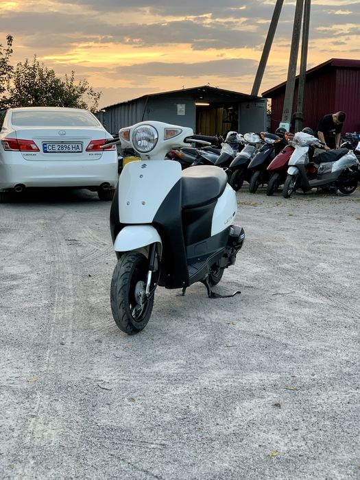 Скутер мопед Suzuki let’s 6G new 2018 з контейнера без пробігу по укр