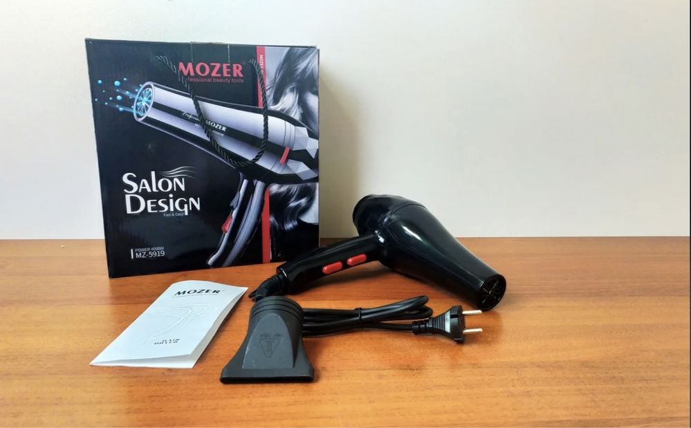 Новый Фен Mozer Mz 5919 4000 вт / укладка для волос