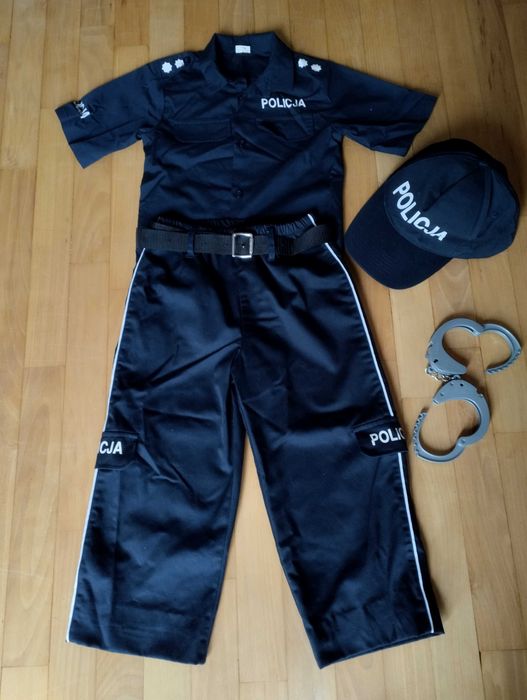 Strój kostium Policjant 5/6 lat