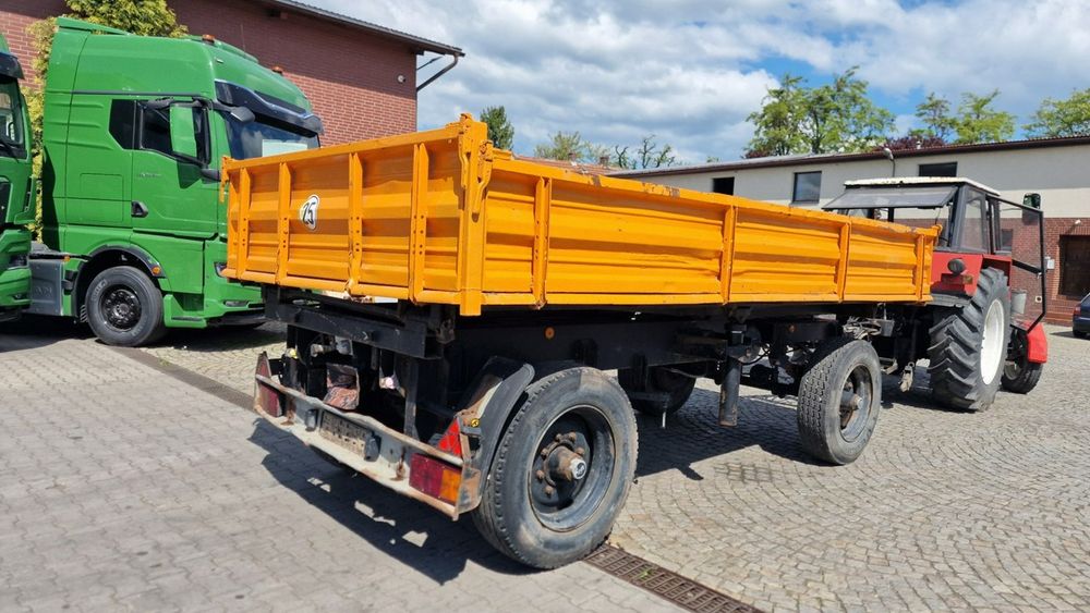 inny HOFFMANN wywrotka 3 stronna stalowe burty 11 ton DMC